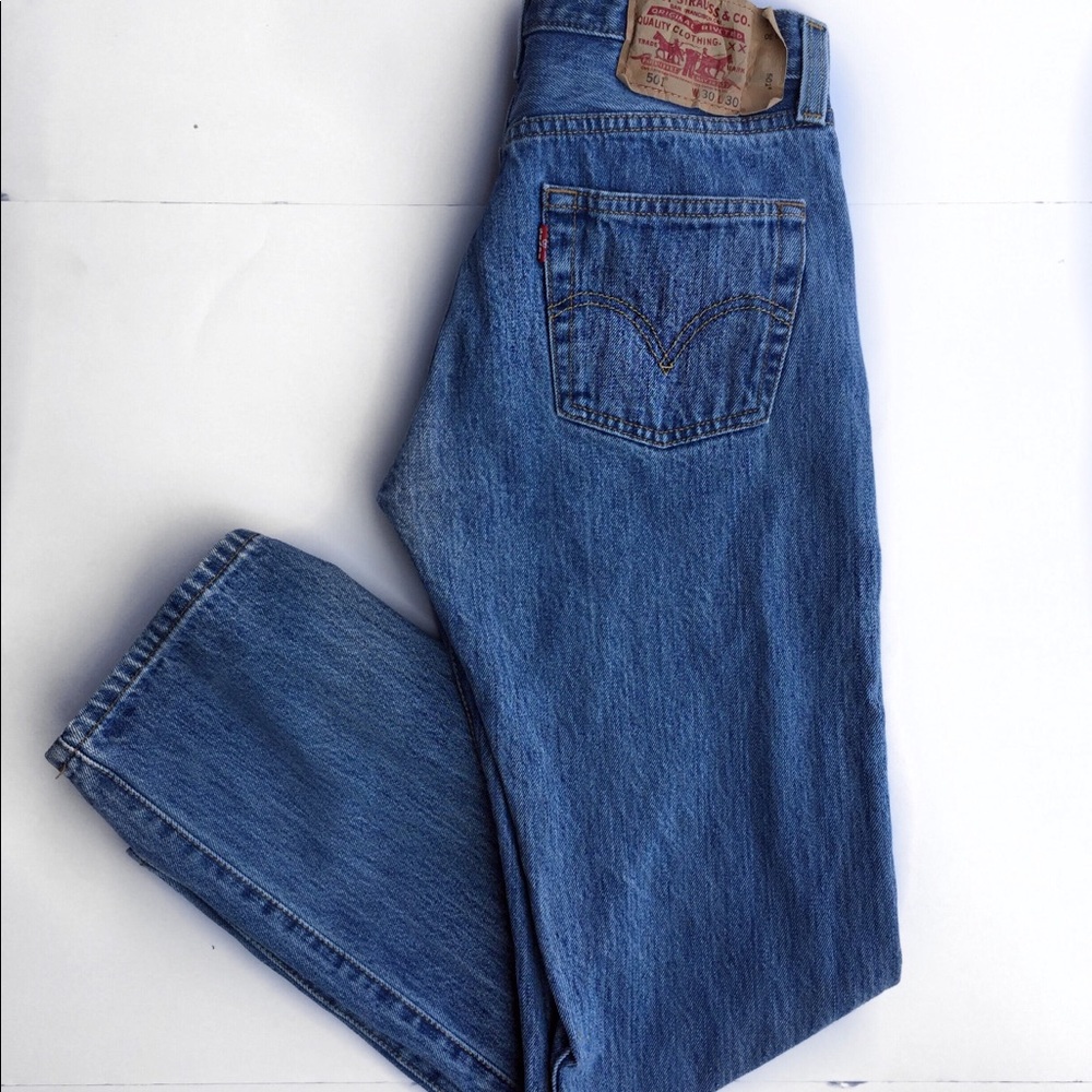 SOLD ON VINTED // Levi 501 jeans